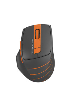 Мышь A4Tech Fstyler FG30S серый/оранжевый оптическая 2000dpi silent беспров. USB 6but (FG30S ORANGE)