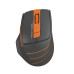 Мышь A4Tech Fstyler FG30S серый/оранжевый оптическая 2000dpi silent беспров. USB 6but (FG30S ORANGE)
