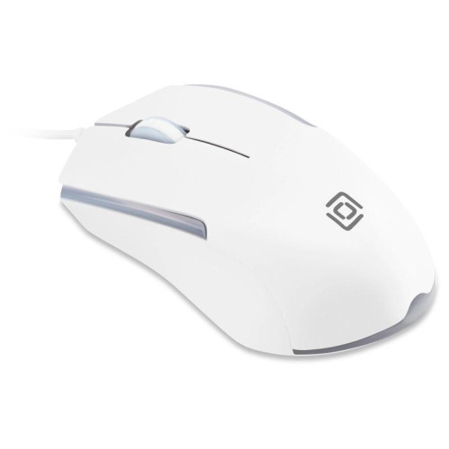 Мышь Oklick 245M белый оптическая 1000dpi USB 3but (471480)