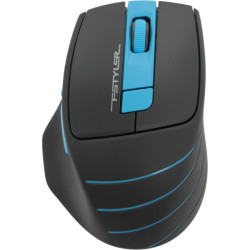Мышь A4Tech Fstyler FG30S серый/синий оптическая 2000dpi silent беспров. USB 5but (FG30S BLUE)