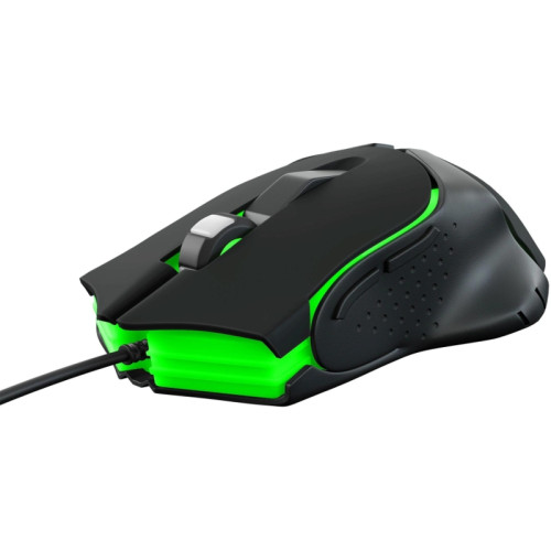 Мышь Oklick 703GM черный оптическая 3600dpi USB для ноутбука 6but (1533541)