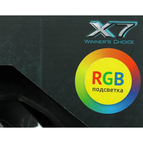 Мышь A4Tech X77 черный оптическая 2400dpi USB 8but (X77 (MAZE))