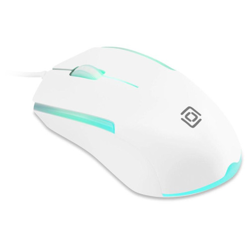 Мышь Oklick 245M белый оптическая 1000dpi USB 3but (471480)