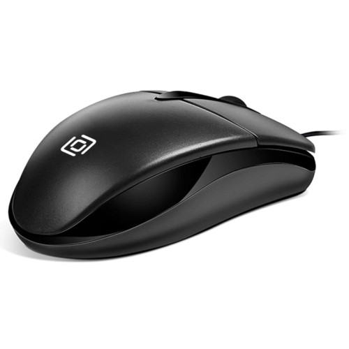 Мышь Oklick 275M черный оптическая 1200dpi USB 3but (412841)