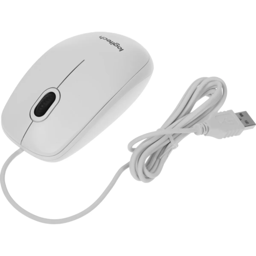 Мышь/ Logitech Optical Mouse B100 White USB OEM Мышь/ Logitech Optical Mouse B100 White USB OEM