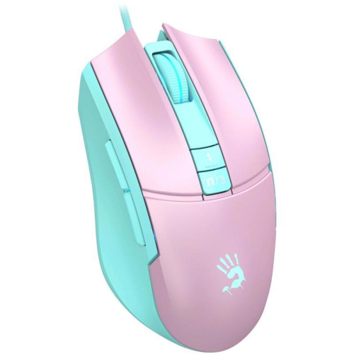 Мышь A4Tech Bloody L65 Max розовый/голубой оптическая 12000dpi USB 6but (L65 MAX/SKY PINK) Мышь A4Tech Bloody L65 Max розовый/голубой оптическая 12000dpi USB 6but (L65 MAX/SKY PINK)