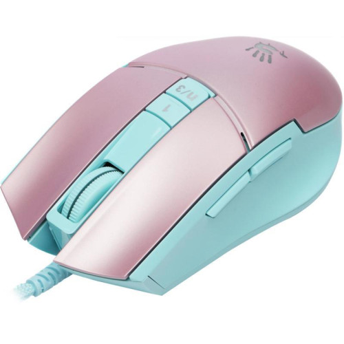 Мышь A4Tech Bloody L65 Max розовый/голубой оптическая 12000dpi USB 6but (L65 MAX/SKY PINK) Мышь A4Tech Bloody L65 Max розовый/голубой оптическая 12000dpi USB 6but (L65 MAX/SKY PINK)