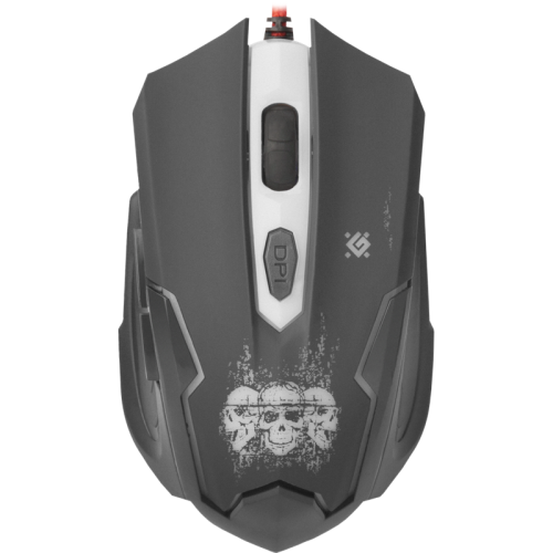 Defender Проводная игровая мышь Skull GM-180L оптика,6кнопок,800-3200dpi Defender Проводная игровая мышь Skull GM-180L оптика,6кнопок,800-3200dpi