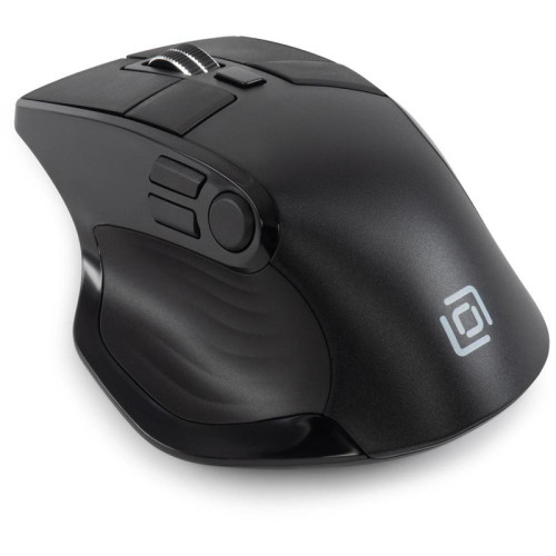 Мышь Oklick 502MW черный оптическая 2400dpi silent беспров. BT/Radio USB для ноутбука 9but (1978678)