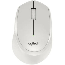 Мышь Logitech M330 Silent Plus белый оптическая 1000dpi silent беспров. USB 2but (910-004926)