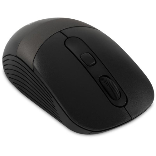 Мышь Oklick 310MW черный/серый оптическая 3200dpi беспров. USB для ноутбука 4but (1869088)