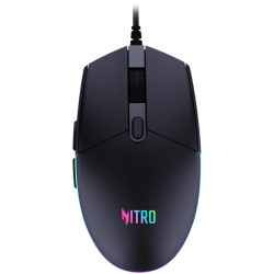 Мышь Acer Nitro OMW400 черный оптическая 6400dpi USB 5but (ZL.MCEEE.02U)