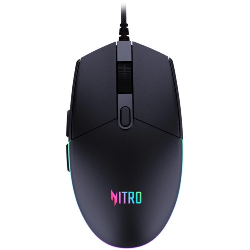 Мышь Acer Nitro OMW400 черный оптическая 6400dpi USB 5but (ZL.MCEEE.02U)