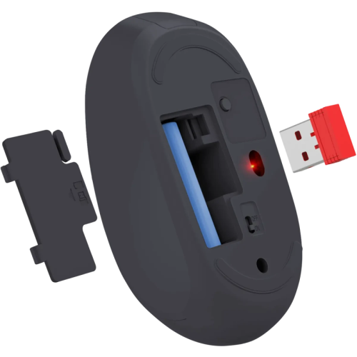 Defender Беспроводная оптическая мышь Smart MM-396 Чер,3кн,2.4G+BT,500мАч,1600dpi