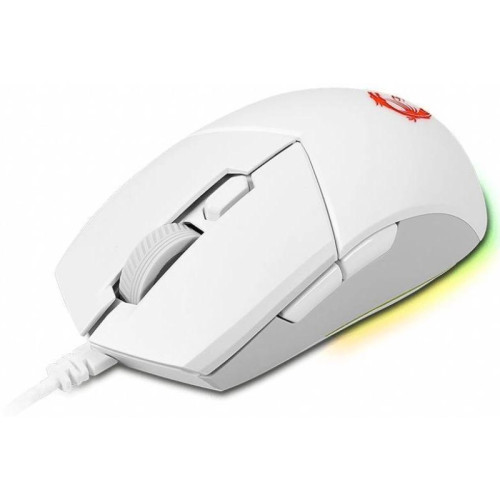 Мышь MSI Clutch GM11 белый оптическая 5000dpi USB 5but (S12-0401970-CLA)