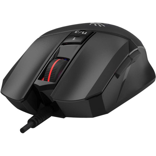 Мышь A4Tech Bloody W65 Max Mini черный оптическая 12000dpi USB 9but (W65 MAX MINI HONEYCOMB)