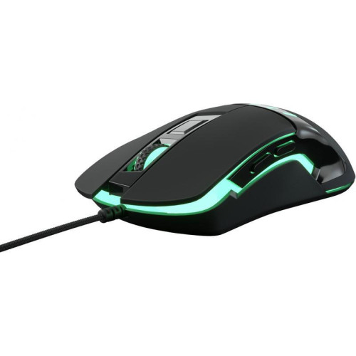 Мышь Oklick 865G Snake черный оптическая 2400dpi USB для ноутбука 6but (368643)