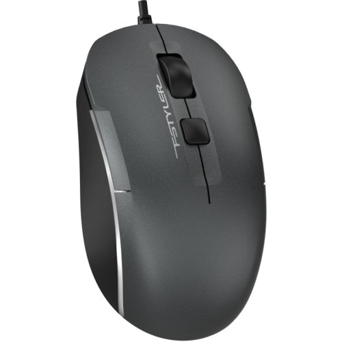 Мышь A4Tech Fstyler FM26 серый/черный оптическая 1600dpi USB для ноутбука 4but (FM26 USB (SMOKY GREY))