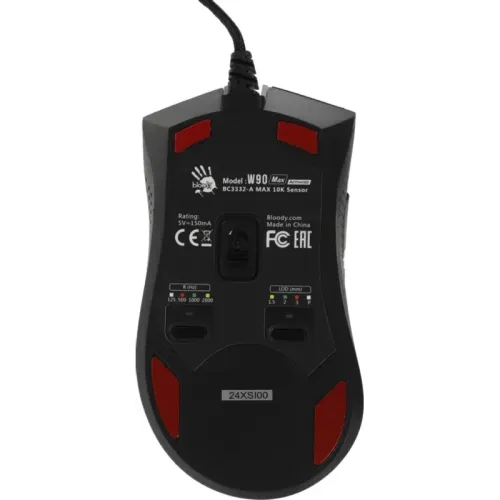Мышь/ Мышь A4Tech Bloody W90 Max черный оптич. 10000dpi USB 7but (W90 MAX ( STONE BLACK)) Мышь/ Мышь A4Tech Bloody W90 Max черный оптич. 10000dpi USB 7but (W90 MAX ( STONE BLACK))