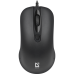 Defender Проводная оптическая мышь Classic MB-230 4кнопки,1000/1600dpi,черный