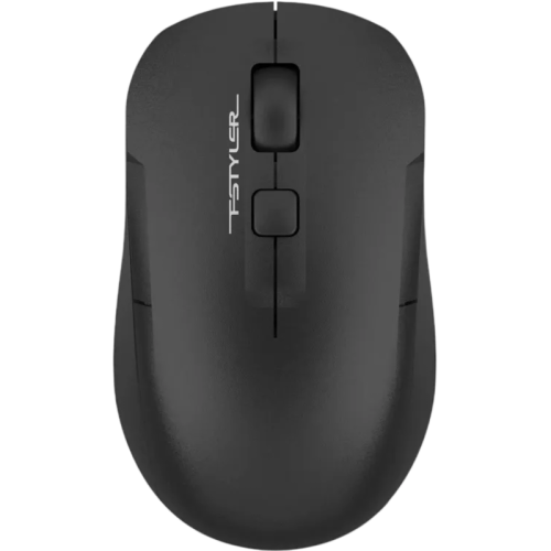 Мышь A4Tech Fstyler FG16CS Air2 черный оптическая 2000dpi silent беспров. USB для ноутбука 3but (FG16CS AIR2 BLACK)