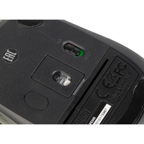 Мышь A4TECH Fstyler FG10S беспроводная оптическая, черный и серый, 2000dpi, USB