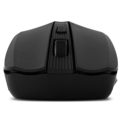 Беспроводная мышь SVEN RX-400W чёрная (3+1кл. 600/1000/1400DPI, блист)