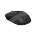 Мышь A4Tech Fstyler FG10S черный/серый оптич. 2000dpi silent беспров. USB для ноутбука 4but (FG10S G FG10S GREY