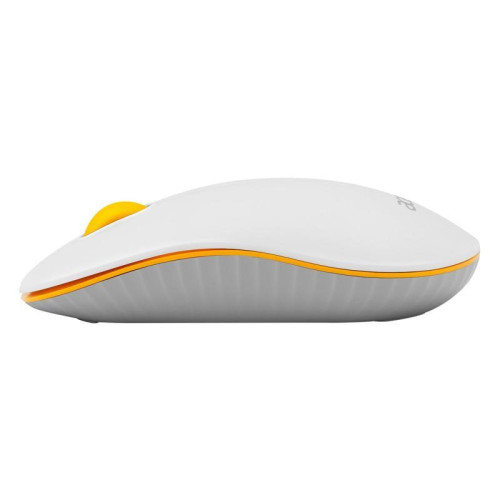 Мышь Acer OMR200 белый/желтый оптическая 1200dpi беспров. USB для ноутбука 3but (ZL.MCEEE.020)