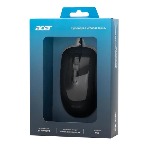 Мышь Acer OMW135 черный оптическая 6400dpi USB 7but (ZL.MCEEE.019) Мышь Acer OMW135 черный оптическая 6400dpi USB 7but (ZL.MCEEE.019)