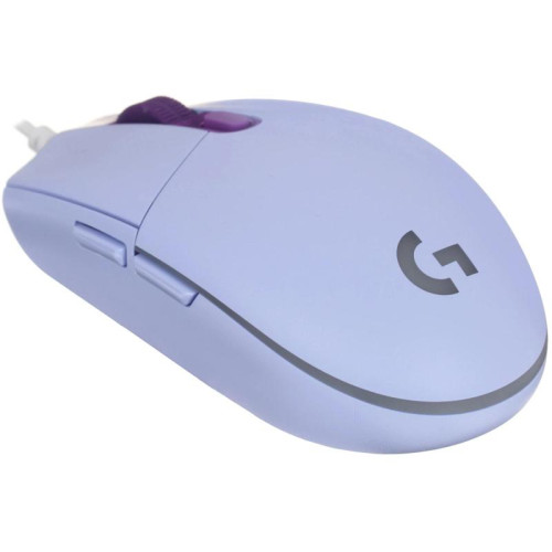 Мышь Logitech G102 LightSync сиреневый оптическая 8000dpi USB 6but (910-005857)
