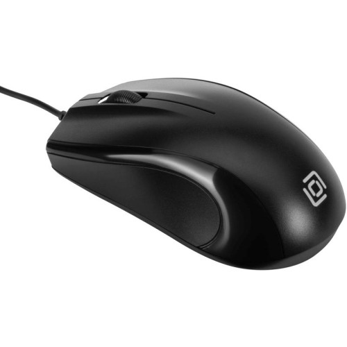 Мышь Oklick 185V2 проводная оптическая, черный, 3 кнопки, 1200dpi, USB