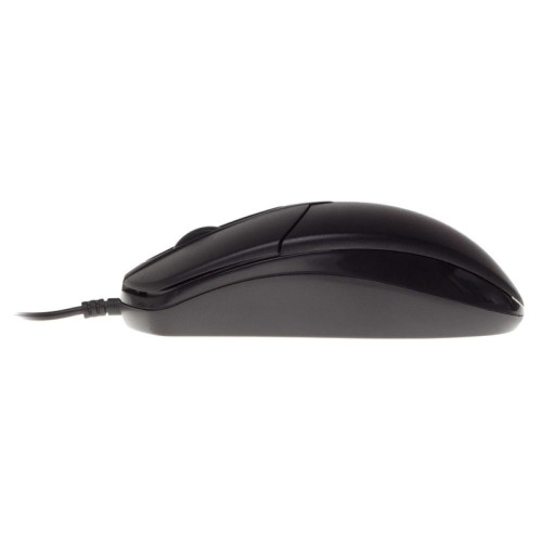 Мышь Oklick 275M черный оптическая 1200dpi USB 3but (412841)