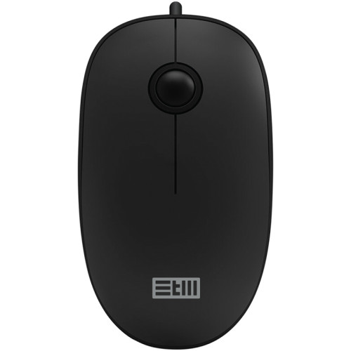 Мышь проводная USB STM 106C черный/ STM USB WIRED MOUSE STM 106C black