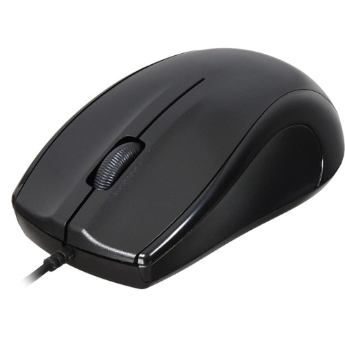 Мышь Oklick 185M черный оптическая 1200dpi USB для ноутбука 3but (945606)