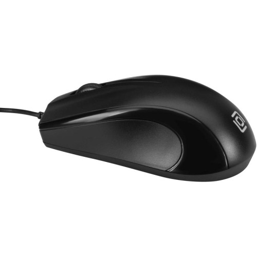 Мышь Oklick 185V2 проводная оптическая, черный, 3 кнопки, 1200dpi, USB