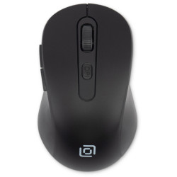 Мышь Oklick 677MW черный оптическая 1600dpi беспров. USB 6but (1520859)