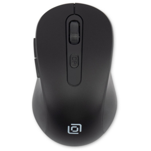 Мышь Oklick 677MW черный оптическая 1600dpi беспров. USB 6but (1520859)