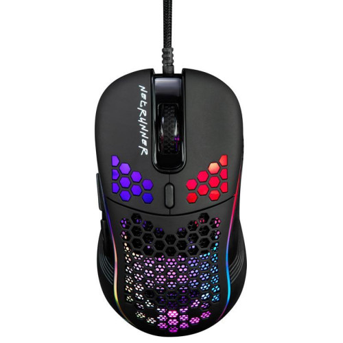 Мышь Oklick 713G NETRUNNER черный оптическая 3200dpi USB 6but (1465498)