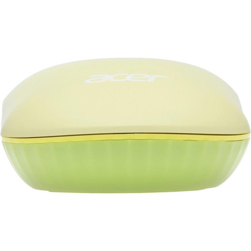 Мышь Acer OMR205 зеленый/желтый оптическая 1200dpi беспров. USB для ноутбука 3but (ZL.MCEEE.02J)