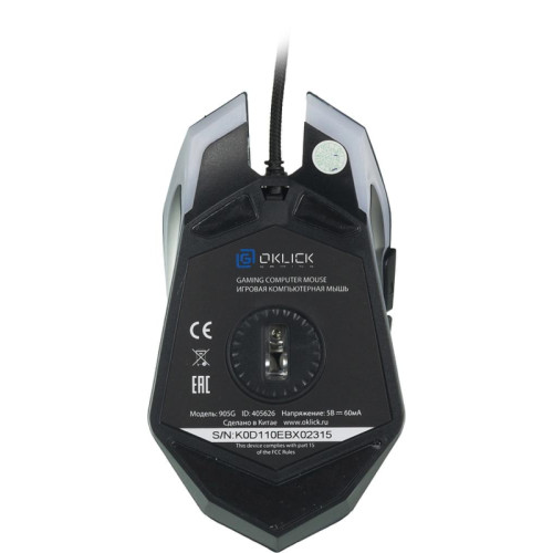 Мышь Oklick 905G INVASION черный оптическая 3600dpi USB для ноутбука 6but (405626) Мышь Oklick 905G INVASION черный оптическая 3600dpi USB для ноутбука 6but (405626)