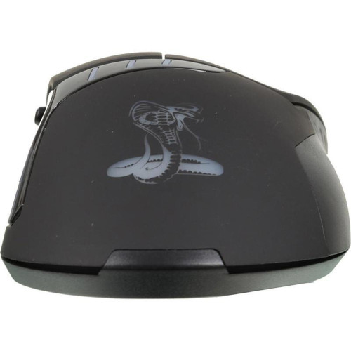 Мышь Oklick 865G Snake черный оптическая 2400dpi USB для ноутбука 6but (368643)