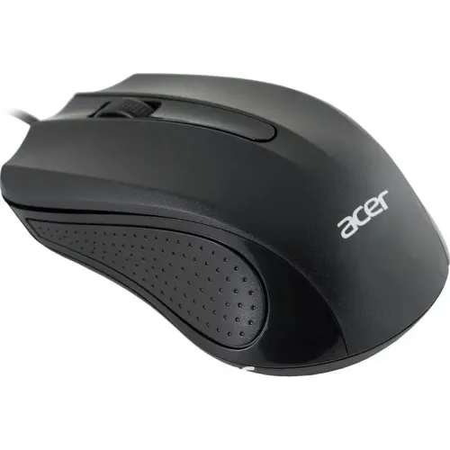 Мышь компьютерная/ Проводная мышь Acer OMW010 оптическая (1200dpi) USB (3but) black