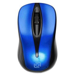 Мышь Oklick 675MW черный/синий оптическая 1200dpi беспров. USB для ноутбука 3but (1025918)