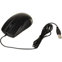 Мышь Oklick 185V2 проводная оптическая, черный, 3 кнопки, 1200dpi, USB