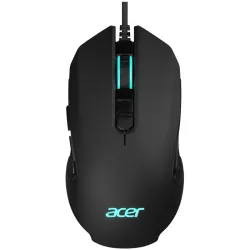 Мышь игровая компьютерная/ Проводная игровая мышь ACER OMW160 Wired USB Gaming Mouse (6400dpi) RGB (8but) black