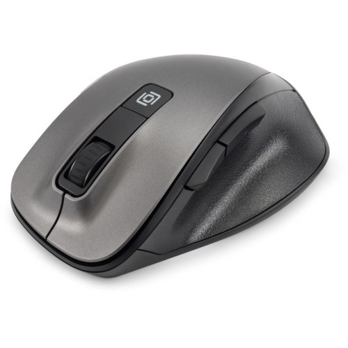 Мышь Oklick 504MW черный/серый оптическая 1600dpi silent беспров. USB 6but (2004736)