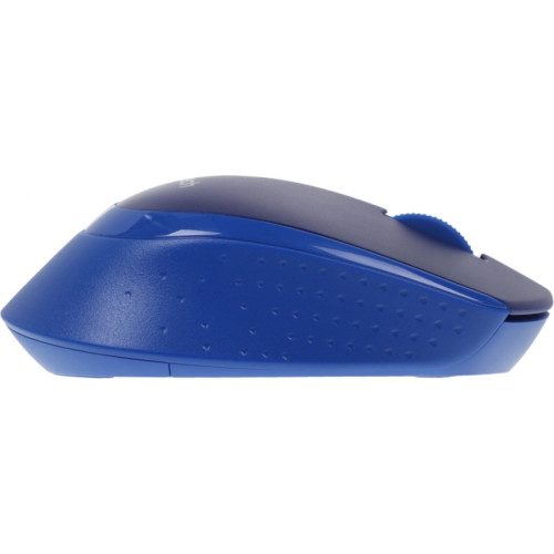Мышь Logitech M330 Silent Plus синий оптическая 1000dpi silent беспров. USB 2but (910-004925)