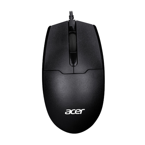 Мышь компьютерная/ Проводная мышь Acer OMW126 оптическая (1000dpi) USB (2but) black