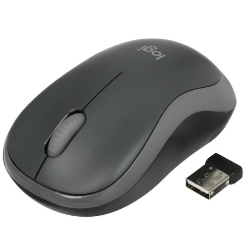 Мышь LOGITECH WRL M186 GREY 910-004131 Мышь LOGITECH WRL M186 GREY 910-004131